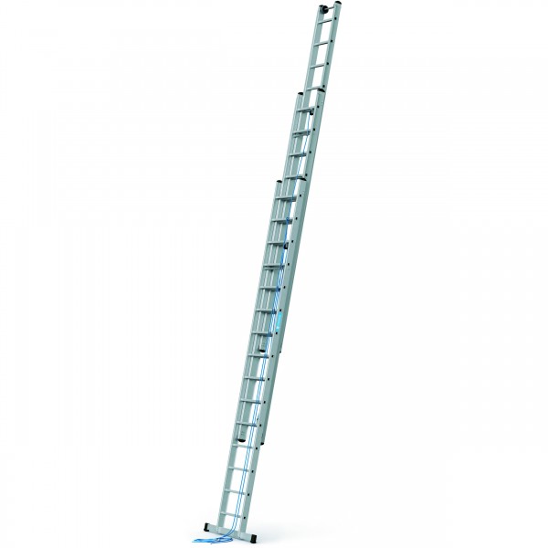 Skyline 3E, Gebördelte Sprossen-Seilzugleiter, 3-teilig