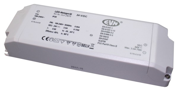 LED Netzgerät Netzteil-36W-IP20, nur für den Innenbereich geeignet