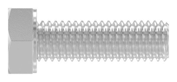 Sechskantschraube M5 x 16 mm, DIN 933 einzeln, Edelstahl V2A