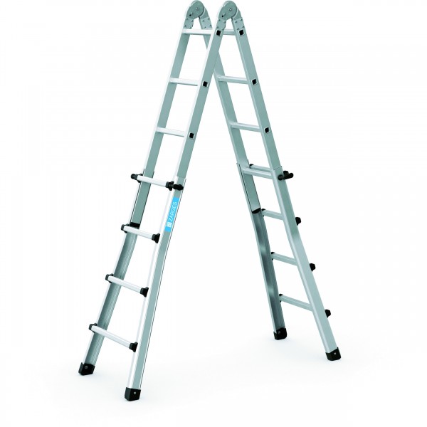 Gebördelte Teleskop-Mehrzweckleiter, 4-teilig, Variotec V
