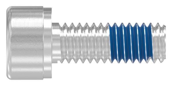 Zylinderkopfschraube DIN 912 / ISO 4762, mit Gewindesicherung