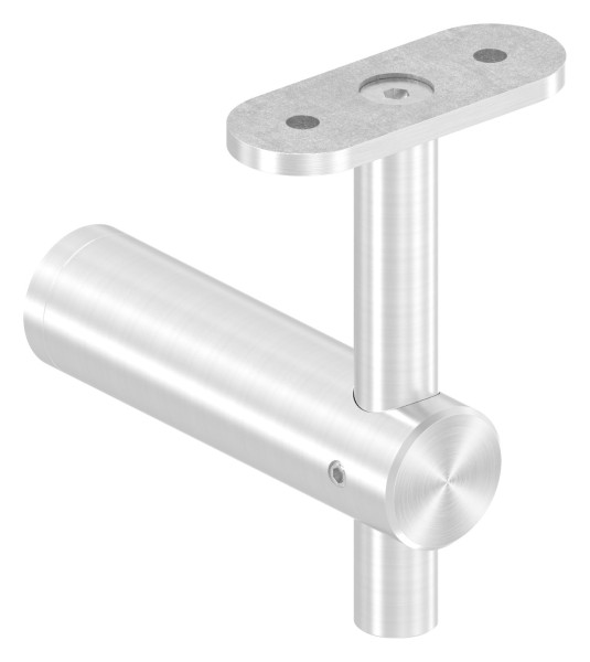 Handlaufhalter mit Anschlussplatte flach