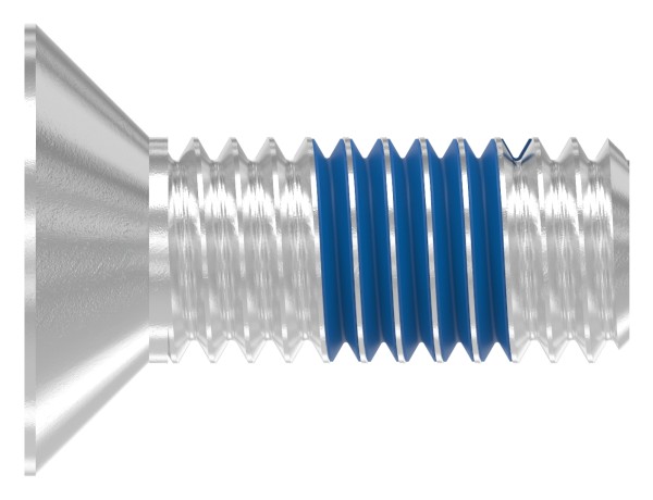 Senkkopfschraube DIN 7991 / ISO 10642, mit Gewindesicherung