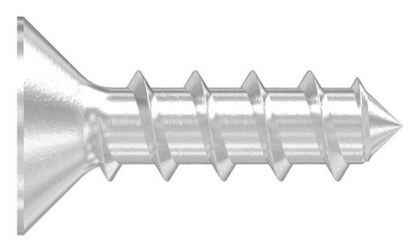 Senkkopf-Blechschraube 5,5 x 19 mm, ISO 7050, DIN 7982, V2A